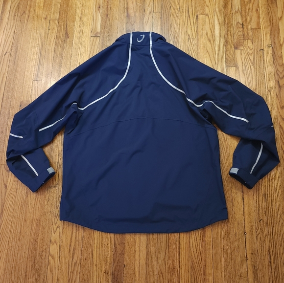 Zero Restriction Power Torque Mens Full Zip Golf Jacket Size L Blue - Picture 7 of 9